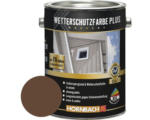 Hornbach HORNBACH Holzfarbe Wetterschutzfarbe Plus braun 2,5 l