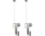 Hornbach Aufhängeschnur Perlon 2 mm 150 cm mit Haken 4 kg 2 Stk