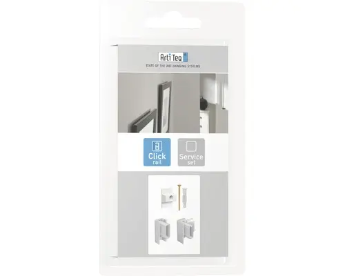 Montageset für Click Rail grau
