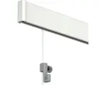 Hornbach Aufhängesystem All-In-One Click Rail 2 m weiß