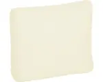 Hornbach Rückenkissen Acamp Weekend Eck 46 x 42 cm weiß