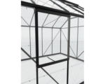 Hornbach Seitenfenster Vitavia mit Einscheibensicherheitsglas 3 mm 59x79 cm schwarz