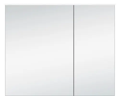 LED-Spiegelschrank DSK London light 2-türig 80x70 cm grau