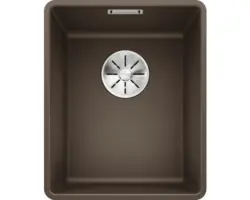 Flächenbündige Spüle Blanco Subline 320-F 427x347 mm café