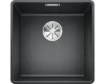 Hornbach Flächenbündige Spüle Blanco Subline 400-F 427x427 mm anthrazit