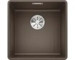 Hornbach Flächenbündige Spüle Blanco Subline 400-F 427x427 mm café