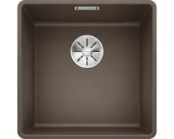 Flächenbündige Spüle Blanco Subline 400-F 427x427 mm café