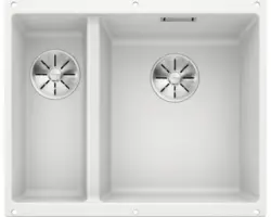 Spüle Blanco Subline 340/160-U rechts 460x555 mm weiß