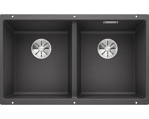 Spüle Blanco Subline 350/350-U 460x755 mm felsgrau