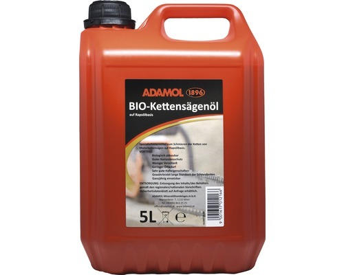 Bio-Kettensägenöl Adamol 5 L