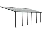 Hornbach Terrassenüberdachung CANOPIA by Palram Olympia 860 x 295 cm grau