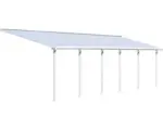 Hornbach Terrassenüberdachung Palram - Canopia Olympia 3x9.71 980 x 295 cm weiß