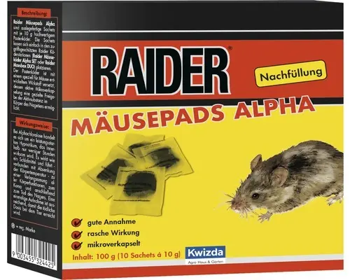 Mäusepads Raider Alpha NF 100 g Reg.Nr. AT-0014935-0001
