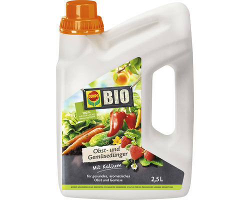 Obst- & Gemüsedünger Compo Bio 2,5 L