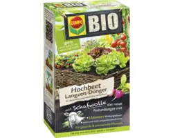 Hochbeet-Langzeitdünger mit Schafwolle Compo Bio 750 g