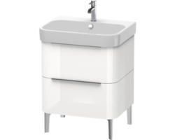 Waschbeckenunterschrank Duravit Happy D.2 57,3x62,5x48 cm ohne Waschbecken weiß