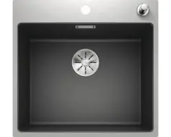 Spüle Blanco Subline 500-IF/A 510x543 mm mit Ablauffernbedienung anthrazit