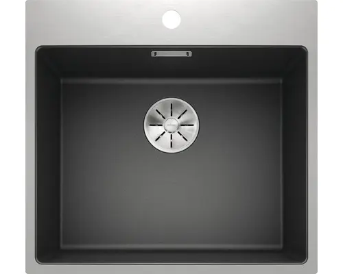Spüle Blanco Subline 500-IF/A 510x543 mm ohne Ablauffernbedienung anthrazit