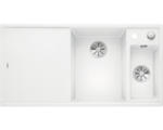 Hornbach Spüle Blanco Axia III 6 S rechts 510x1000 mm mit Glasschneidbrett weiß
