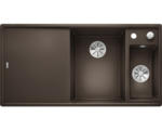 Hornbach Spüle Blanco Axia III 6 S rechts 510x1000 mm mit Glasschneidbrett cafe