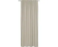 Vorhang mit Universalband Barbara 09 beige 140x255 cm