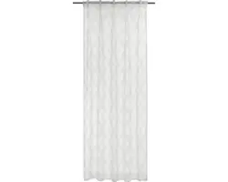 Vorhang mit Band Rhombus 00 offwhite 140x255 cm