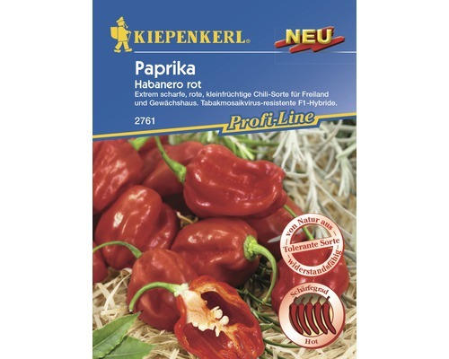 Gemüsesamen Kiepenkerl Paprika 'Habanero'