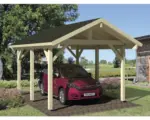 Hornbach Einzelcarport Palmako Robert 11,7 m² 359x510 cm natur