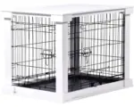 Hornbach Haustierbox mit Tischfläche 83x55x59 cm weiß