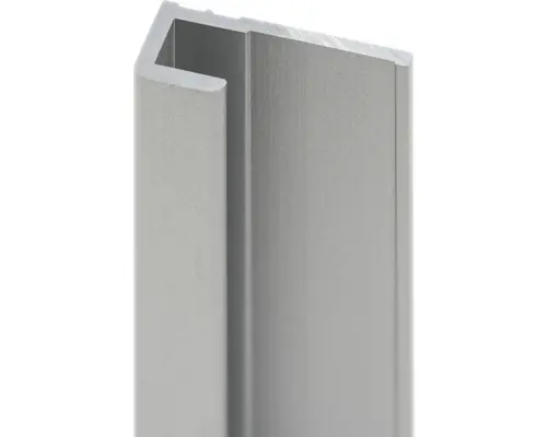Endprofil Schulte Decodesign 2100 mm alu-natur für 3 mm Duschrückwände