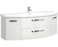 Waschbeckenunterschrank Pelipal Xpressline 4010 49,2x140x48 cm ohne Waschbecken weiß