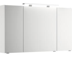 LED-Spiegelschrank Pelipal Xpressline 4010 3-türig 120x70,3x17 cm weiß