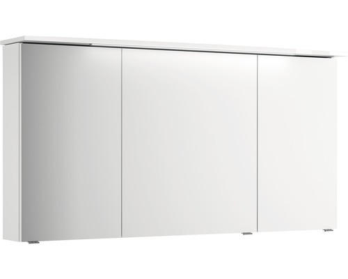 LED-Spiegelschrank Pelipal Xpressline 4010 3-türig 140x17x70,3 cm weiß