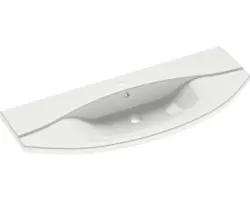 Möbelwaschtisch Pelipal Focus halbrund 48x120,5 cm weiß