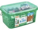 Hornbach Spax Terrassenschraube, Zylinderkopf T25, Fixiergewinde, 5x50 mm, 550 Stück