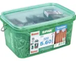 Hornbach Spax Terrassenschraube, Zylinderkopf T25, Fixiergewinde, 5x60 mm, 500 Stück