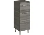 Hornbach Unterschrank Pelipal Heidelberg Sangallo 81x30x33 cm grau