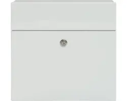 Briefkasten MEFA Serenade 161 BxHxT 371x335x112 mm pulverbeschichtet verkehrsweiß RAL 9016 glänzend