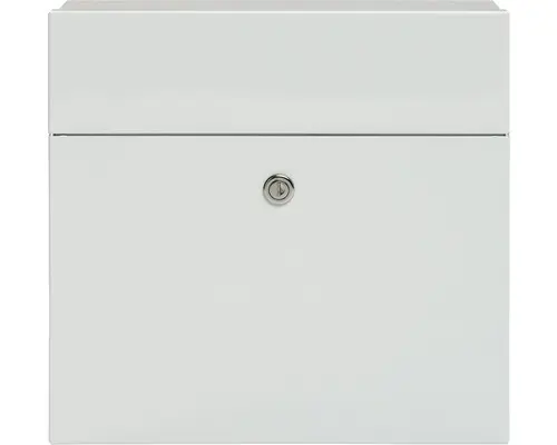 Briefkasten MEFA Serenade 161 BxHxT 371x335x112 mm pulverbeschichtet verkehrsweiß RAL 9016 glänzend