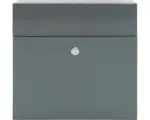 Hornbach Briefkasten MEFA Serenade 161 BxHxT 371x335x112 mm pulverbeschichtet basaltgrau RAL 7012