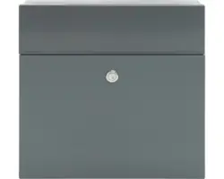 Briefkasten MEFA Serenade 161 BxHxT 371x335x112 mm pulverbeschichtet basaltgrau RAL 7012