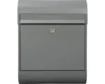 Hornbach Briefkasten MEFA Ruby 866 BxHxT 350x450x150 mm pulverbeschichtet basaltgrau RAL 7012