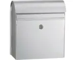 Hornbach MEFA Briefkasten Briefkasten Stahl verzinkt BxHxT 365/425/180 mm Jade 870 Verzinkt Entnahme vorne mit Klappe