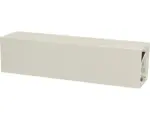 Hornbach Zeitungsrolle MEFA Letter A11 BxHxT 430x110x110 mm pulverbeschichtet reinweiß RAL 9010 matt