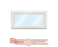 Kunststofffenster RC2 VSG ARON Basic weiß 1000x700 mm DIN Links