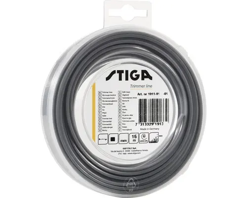 Trimmerfaden STIGA Quadratisch 2,4 mm