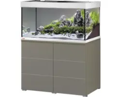 Aquariumkombination EHEIM proxima 250 mit Beleuchtung und Unterschrank mokka