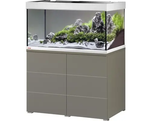 Aquariumkombination EHEIM proxima 250 mit Beleuchtung und Unterschrank mokka