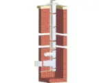 Hornbach Kaminsanierungsset Jeremias EW-FU Ø160 mm 5 m