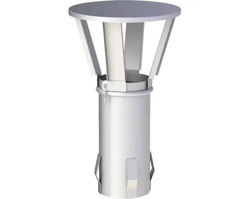 Regenhaube Jeremias EW-FU Ø160mm universal mit Einschub